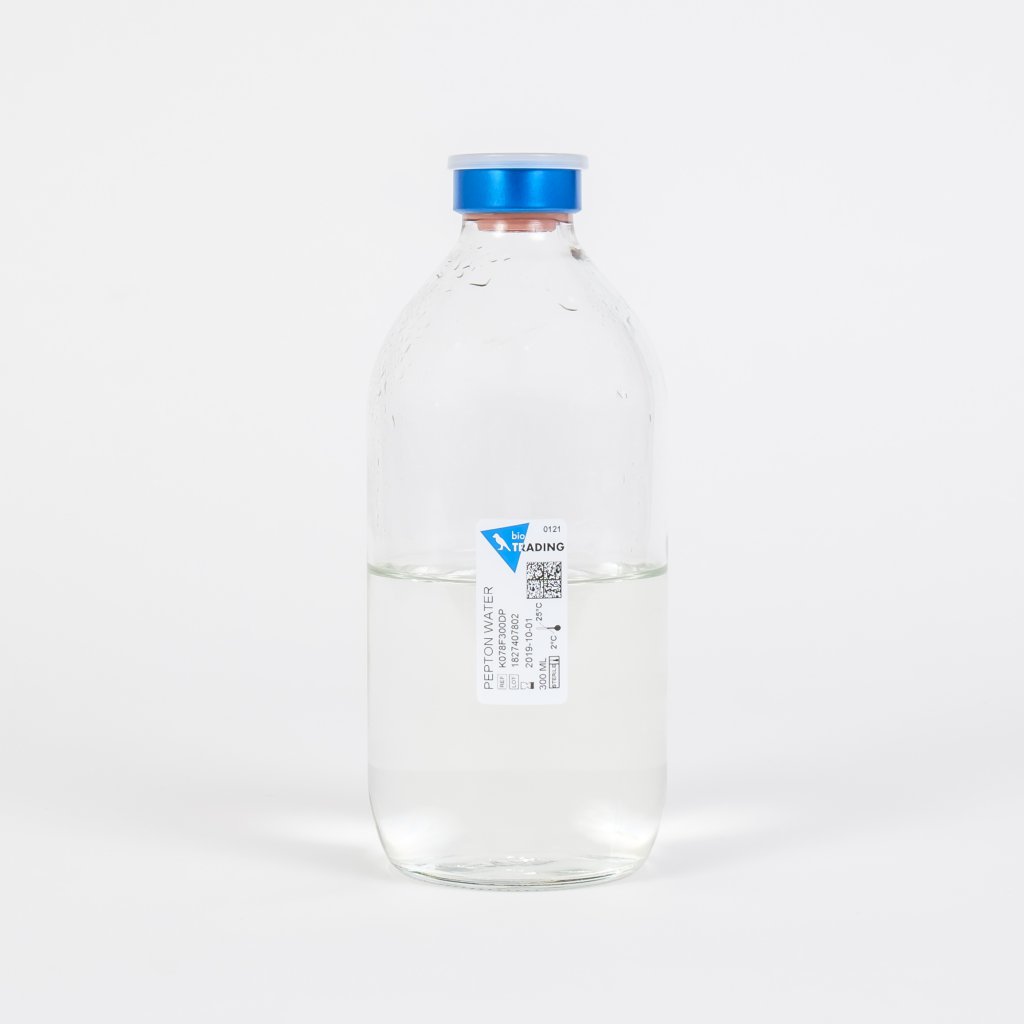Peptone Water (Buffer) BioTrading Ready Prepared Media